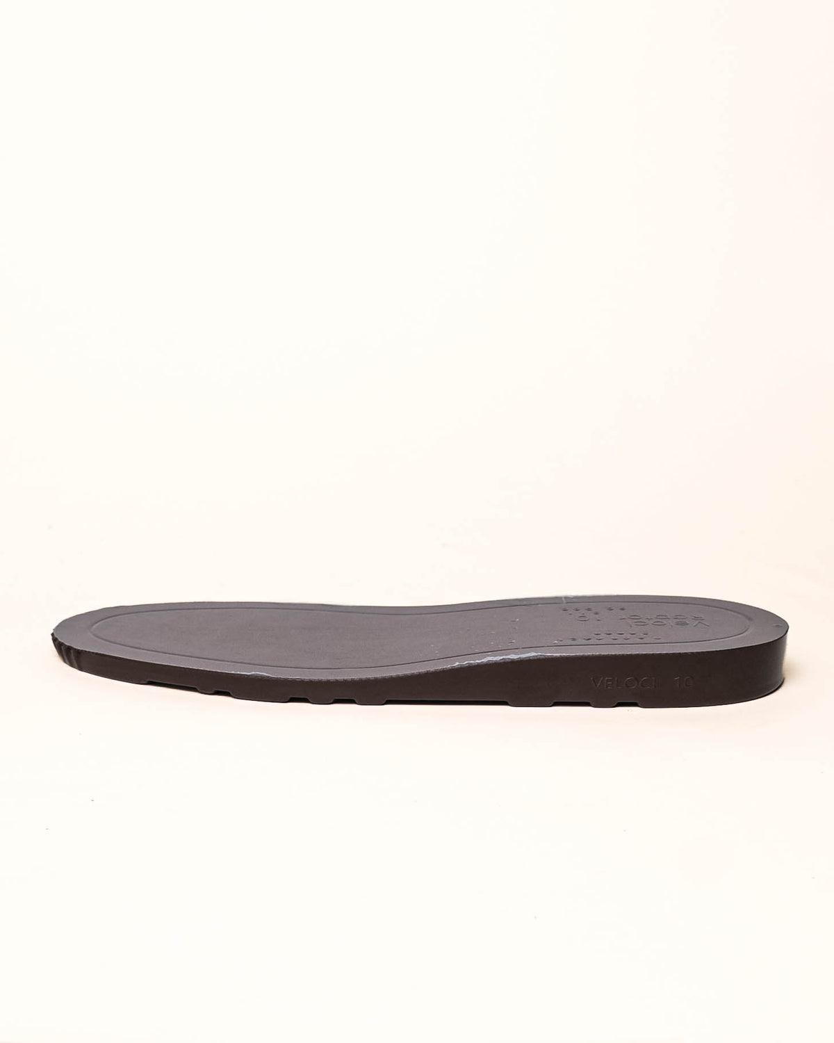 Brown wedge showing the side profile with white background.